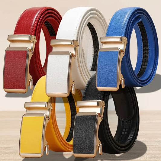 Women's genuine leather belt by TrendLux Wear featuring a classic design and durable craftsmanship.