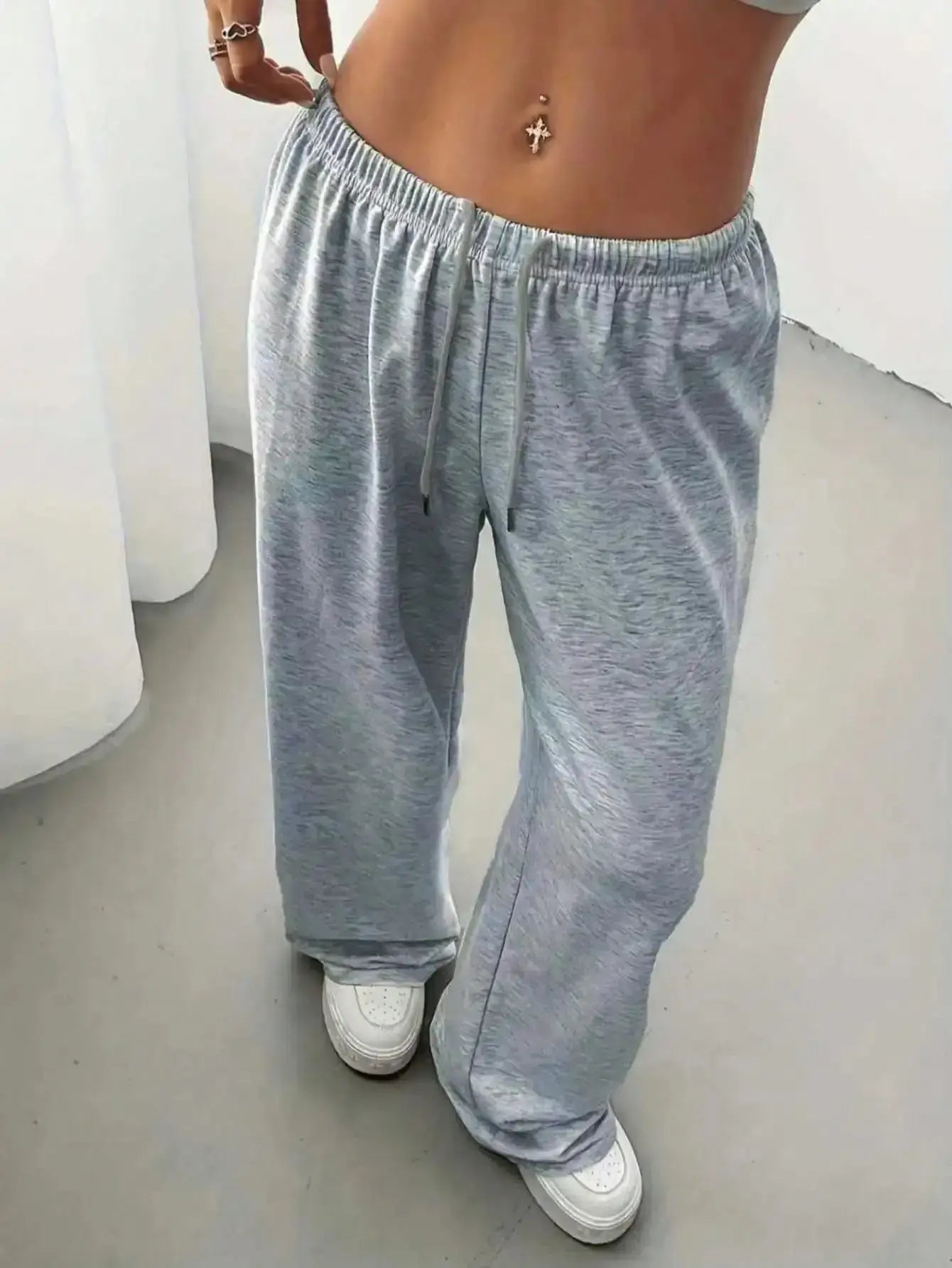 Trenluxwear Ladies' casual wide leg jogging pants TrenLux Wear