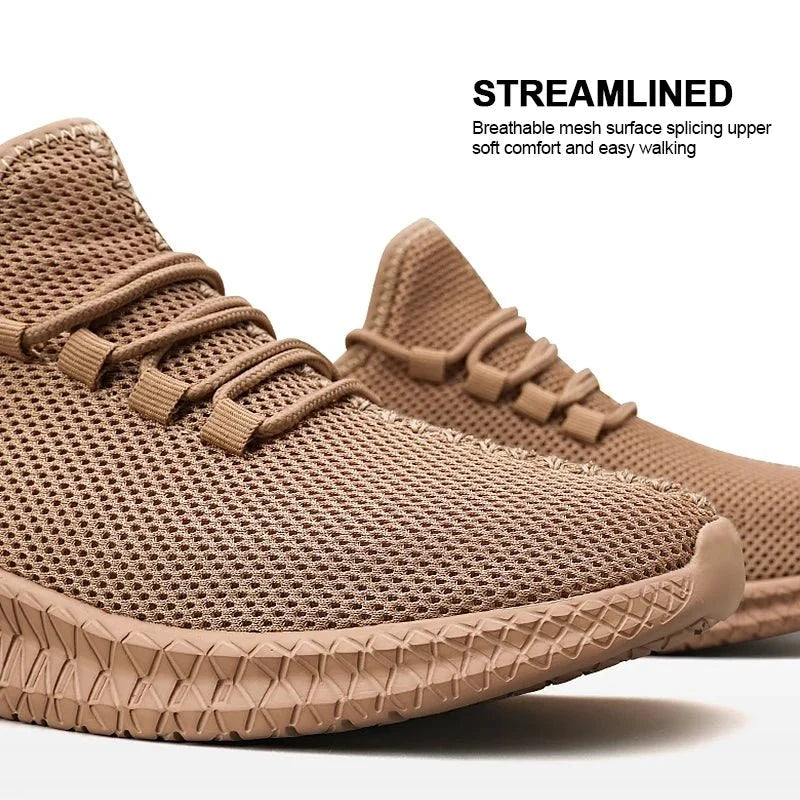 Men's TrendLux Wear Urban Street Sneakers with breathable mesh uppers and casual style, perfect for everyday wear.