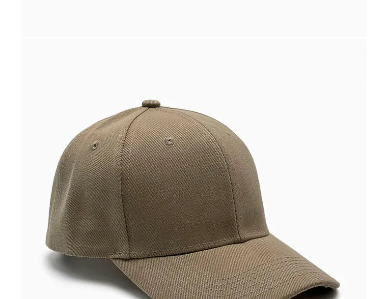Unisex breathable sun-protective baseball cap with adjustable fit and hard brim in multiple colors by TrendLux Wear.