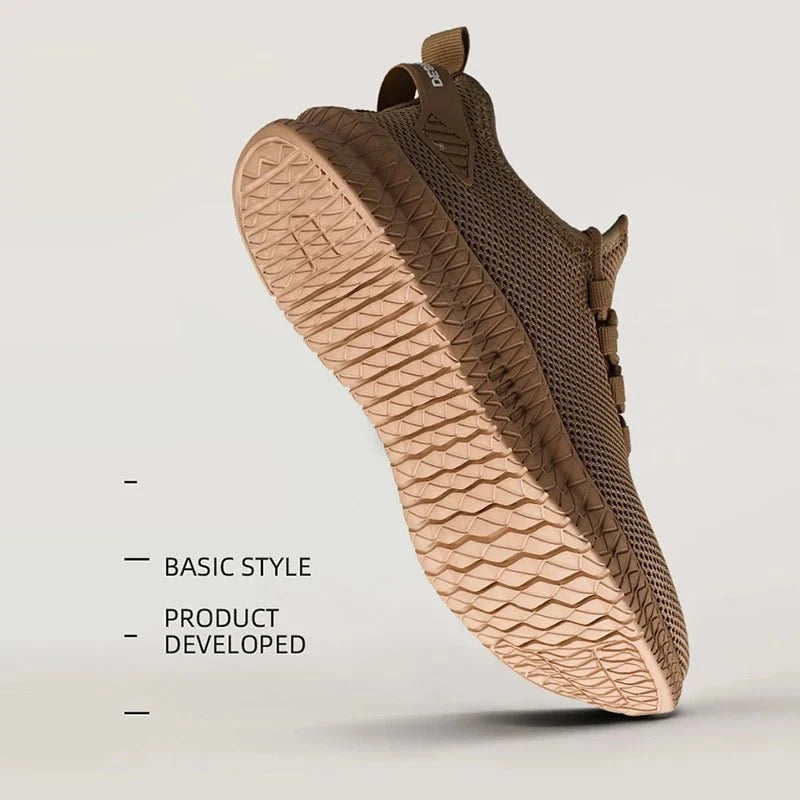 Men's TrendLux Wear Urban Street Sneakers with breathable mesh upper and casual design, ideal for everyday wear.