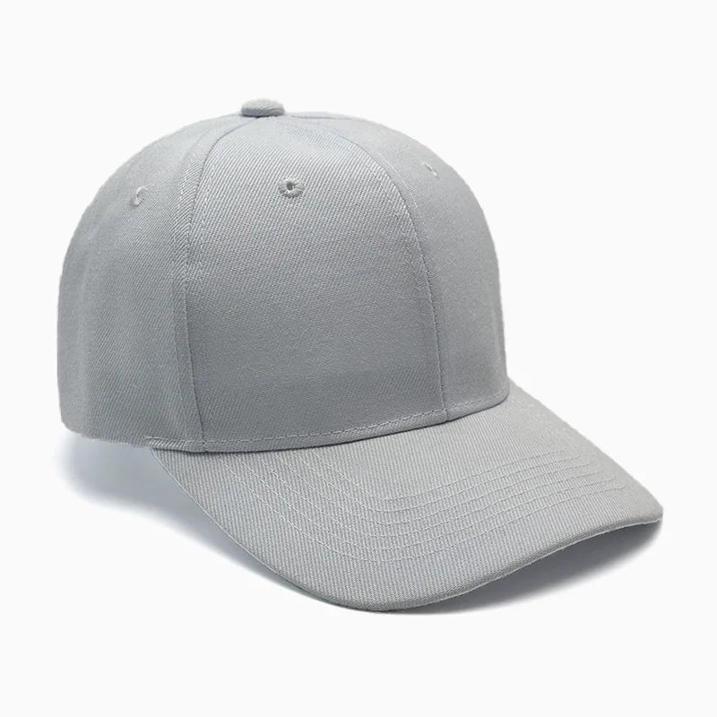 Unisex breathable sun-protective baseball cap with adjustable strap and hard brim in multiple colors by TrendLux Wear.
