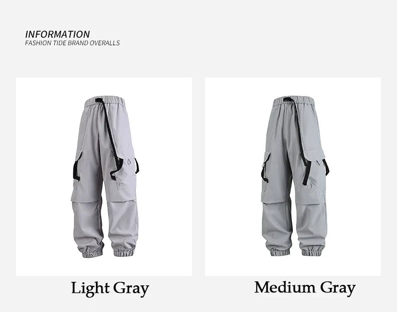 Men's cycling long pants by TrendLux Wear, loose fit sport trousers with multiple pockets in six colors, ideal for active riding.