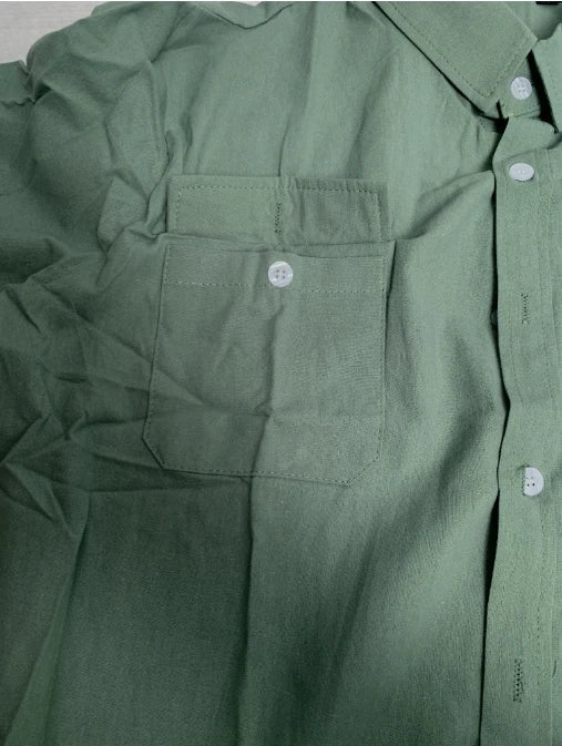 Mens Shirts Shirts for Man: Casual Linen & Denim Shirt S-3XL