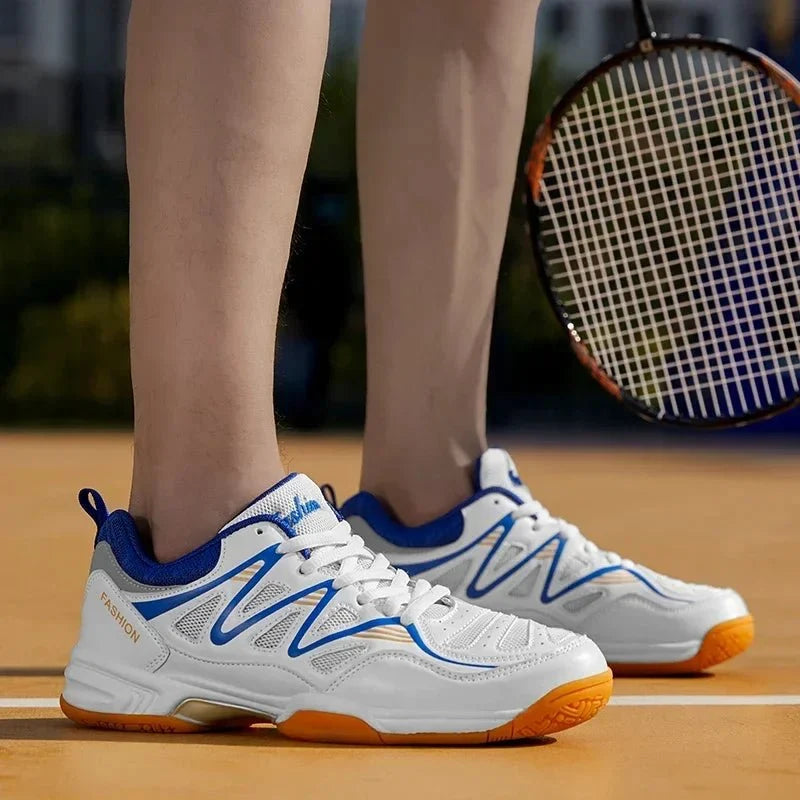 Unisex breathable athletic court sneakers by TrendLux Wear, suitable for tennis and volleyball, in size 35-50.