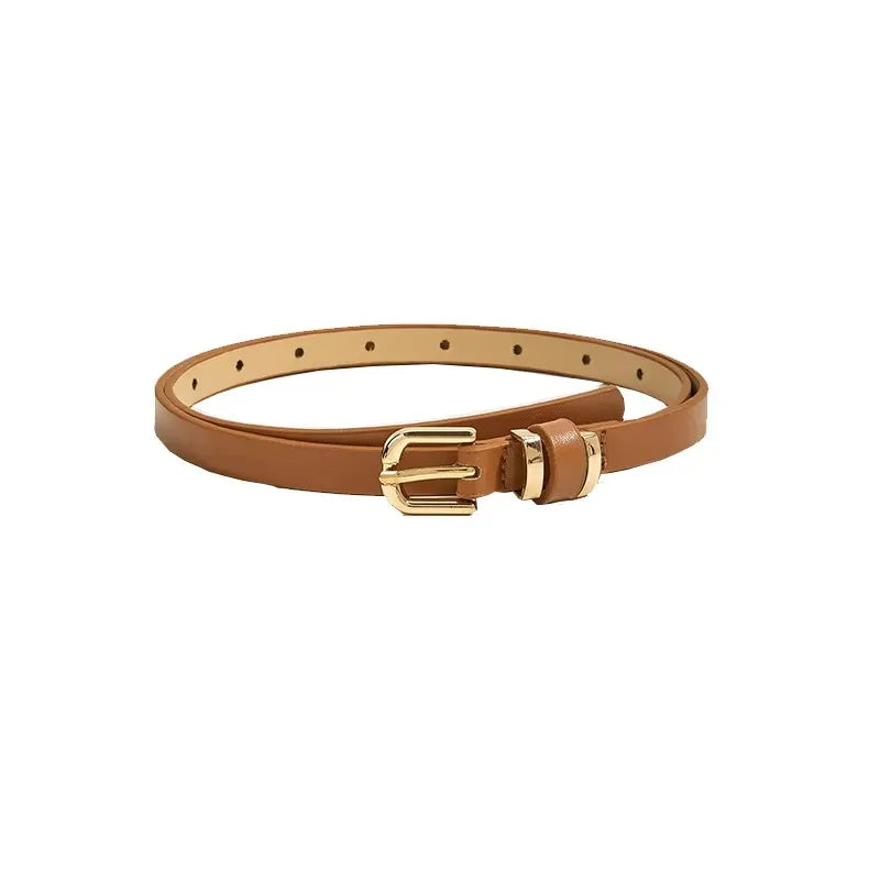 Women's Fashion Faux Leather Waist Belt for dresses. TrenLux Wear