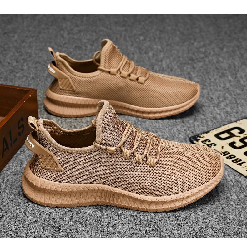 Men's TrendLux Wear Urban Street Sneakers with breathable mesh upper, casual design, perfect for everyday streetwear style.