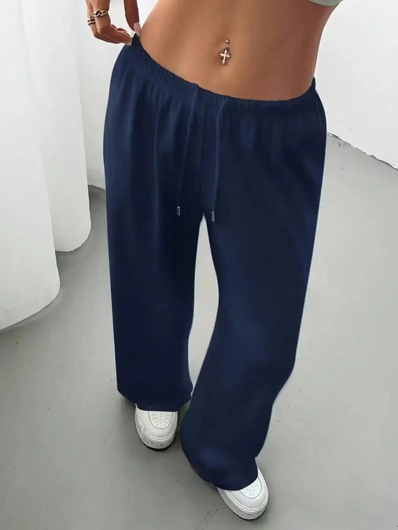 Trenluxwear Ladies' casual wide leg jogging pants TrenLux Wear