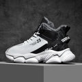 Men's Waterproof Winter Plush Sneaker Boots – Non-Slip Warm Snow Shoes