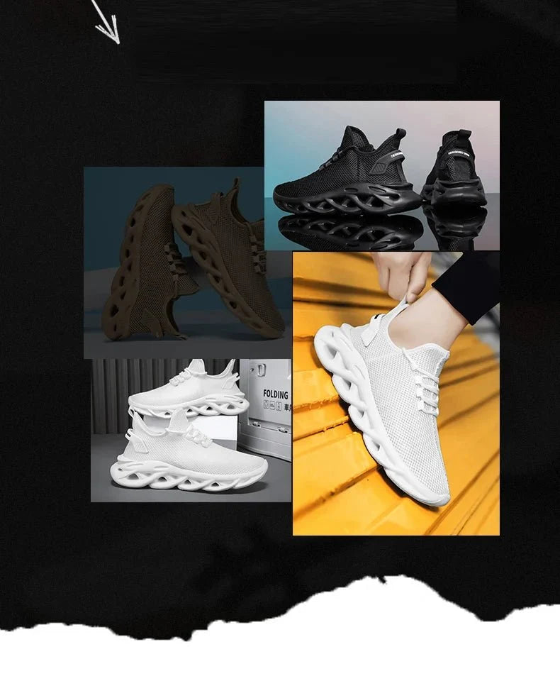Men's TrendLux Wear Urban Street Sneakers with breathable mesh upper and casual design, ideal for everyday wear.