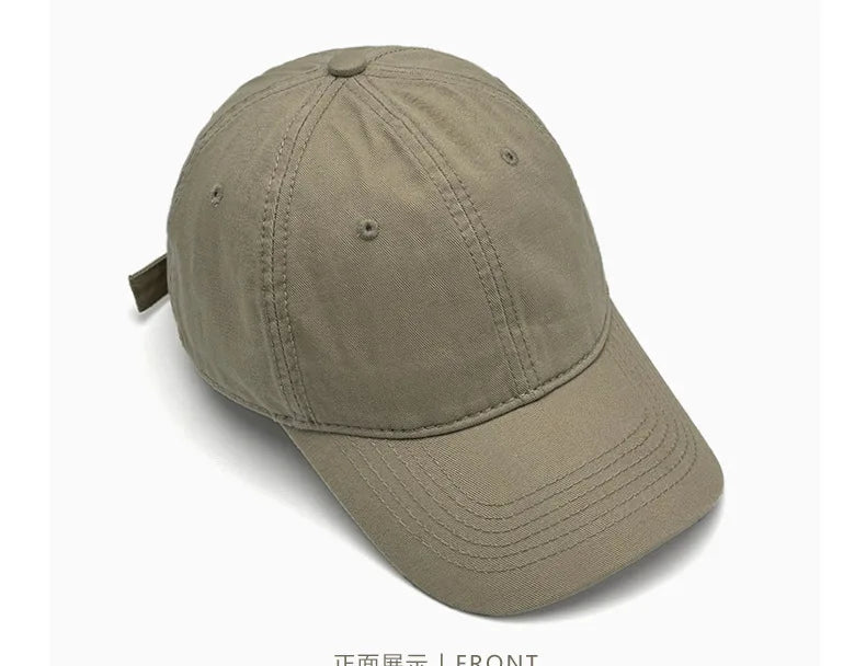 Unisex soft-top dad hat by TrendLux Wear featuring plain baseball cap design with sun protection, available in 21 colors.