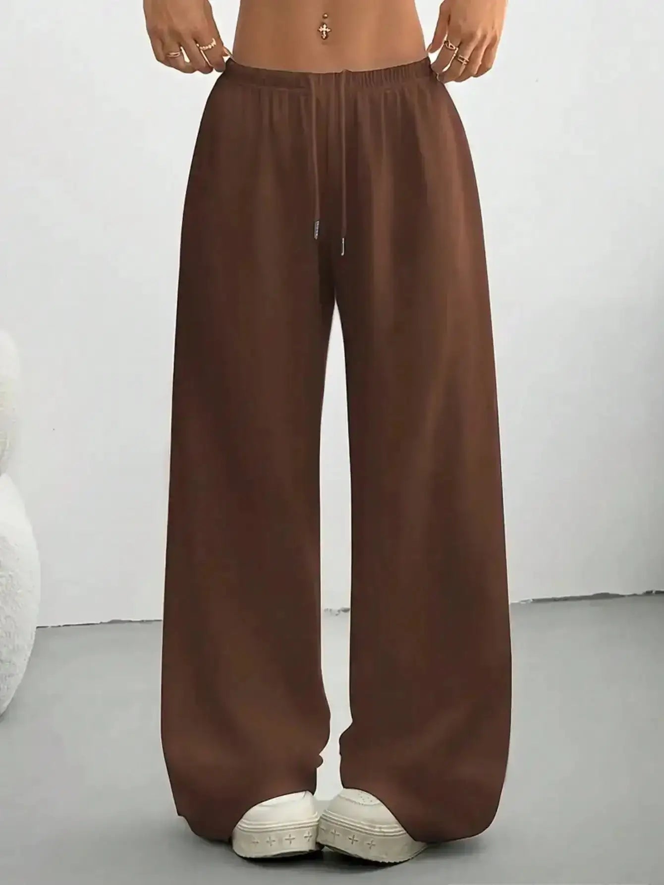 Trenluxwear Ladies' casual wide leg jogging pants TrenLux Wear