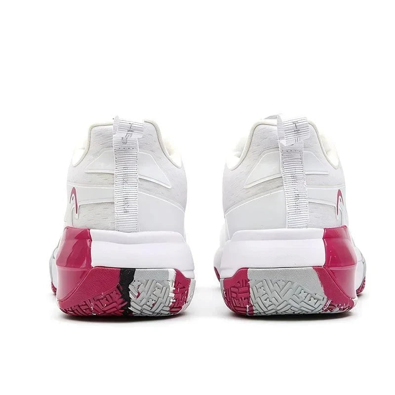 Unisex TrendLux Wear mid-top athletic shoes for tennis and badminton with breathable lace-up design and supportive sole.