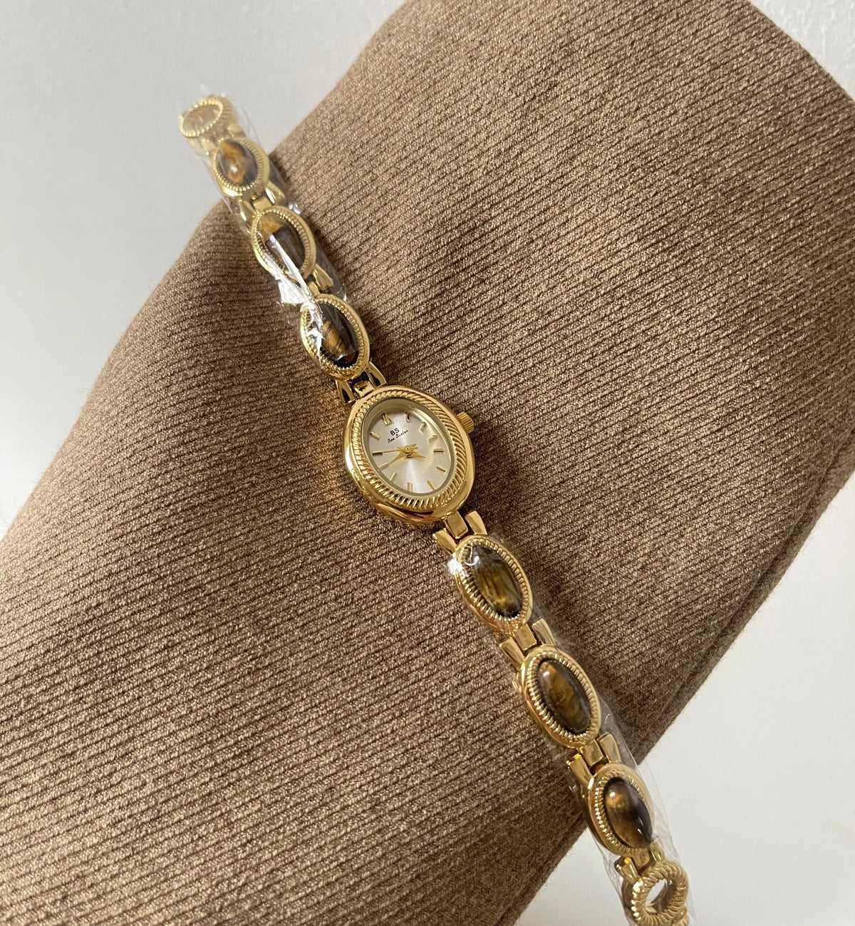 TrendLux Women's Luxury Jade Green Jewelry Bracelet Quartz Dress Wristwatch