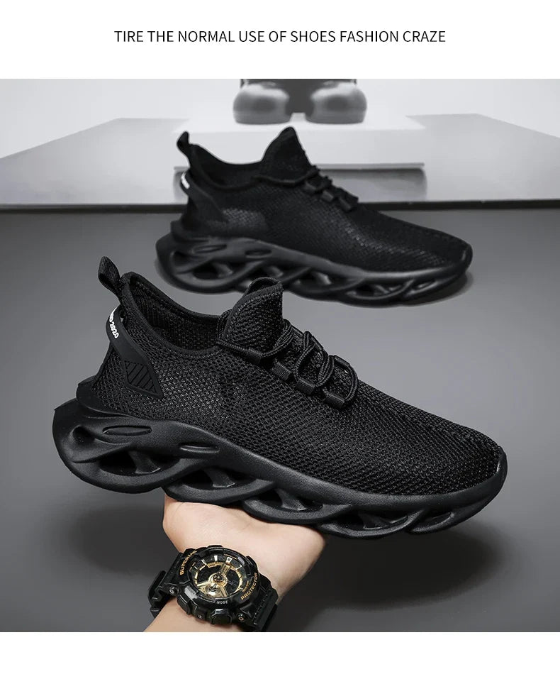 Men's TrendLux Wear Urban Street Sneakers with breathable mesh uppers, casual design, and comfortable fit.