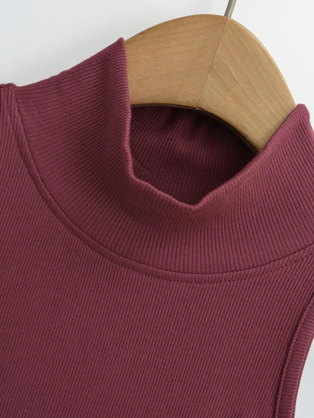 TrenLux Wear Women's Knit Turtleneck Bodycon Ankle-Length Maxi Dress The Glow Sanctuary