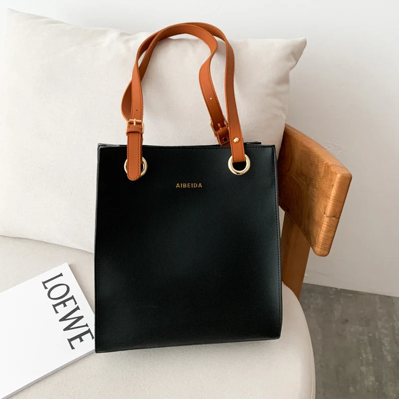 TrenLux Wear Women's Large Designer Pure Leather Handbag TrenLux Wear