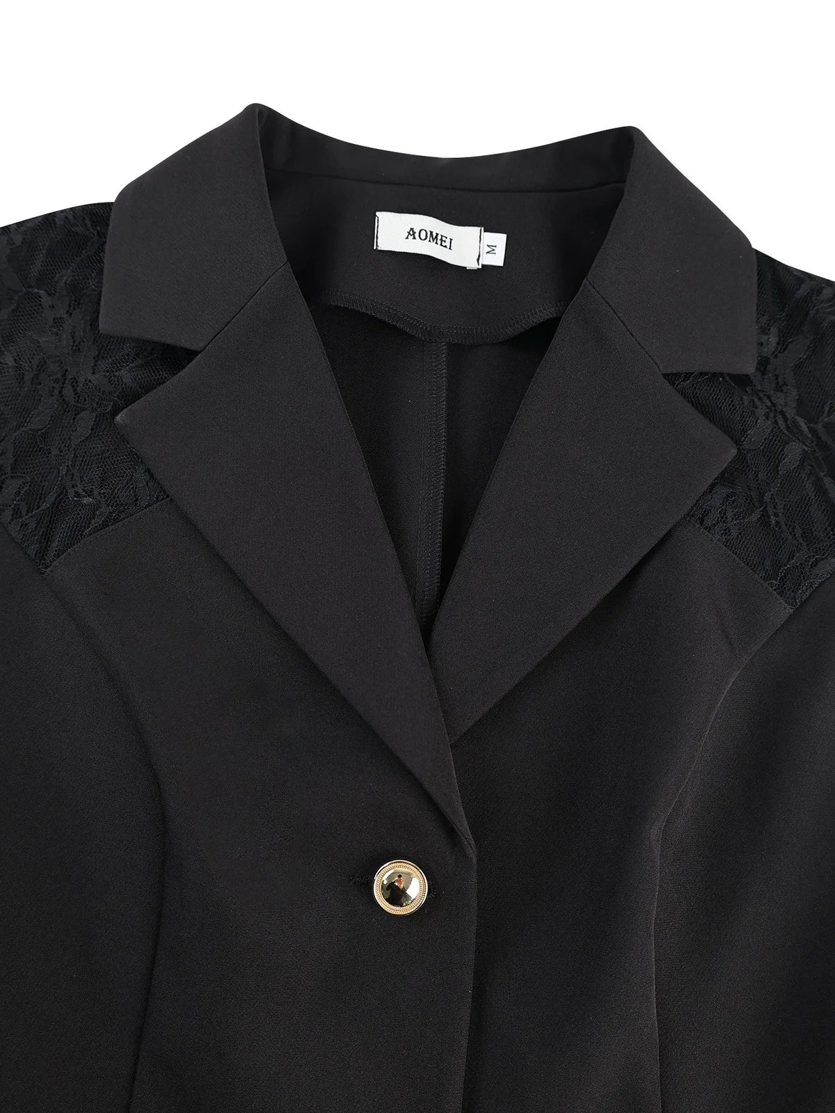 Women's Black African Lace Hem A-Line Dress | Church & Wedding Guest - TrendLux Wear
