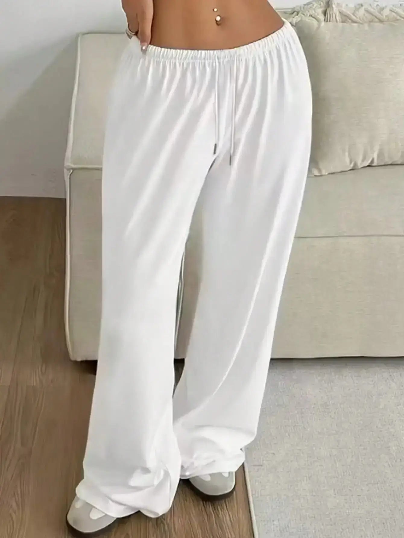 Trenluxwear Ladies' casual wide leg jogging pants TrenLux Wear