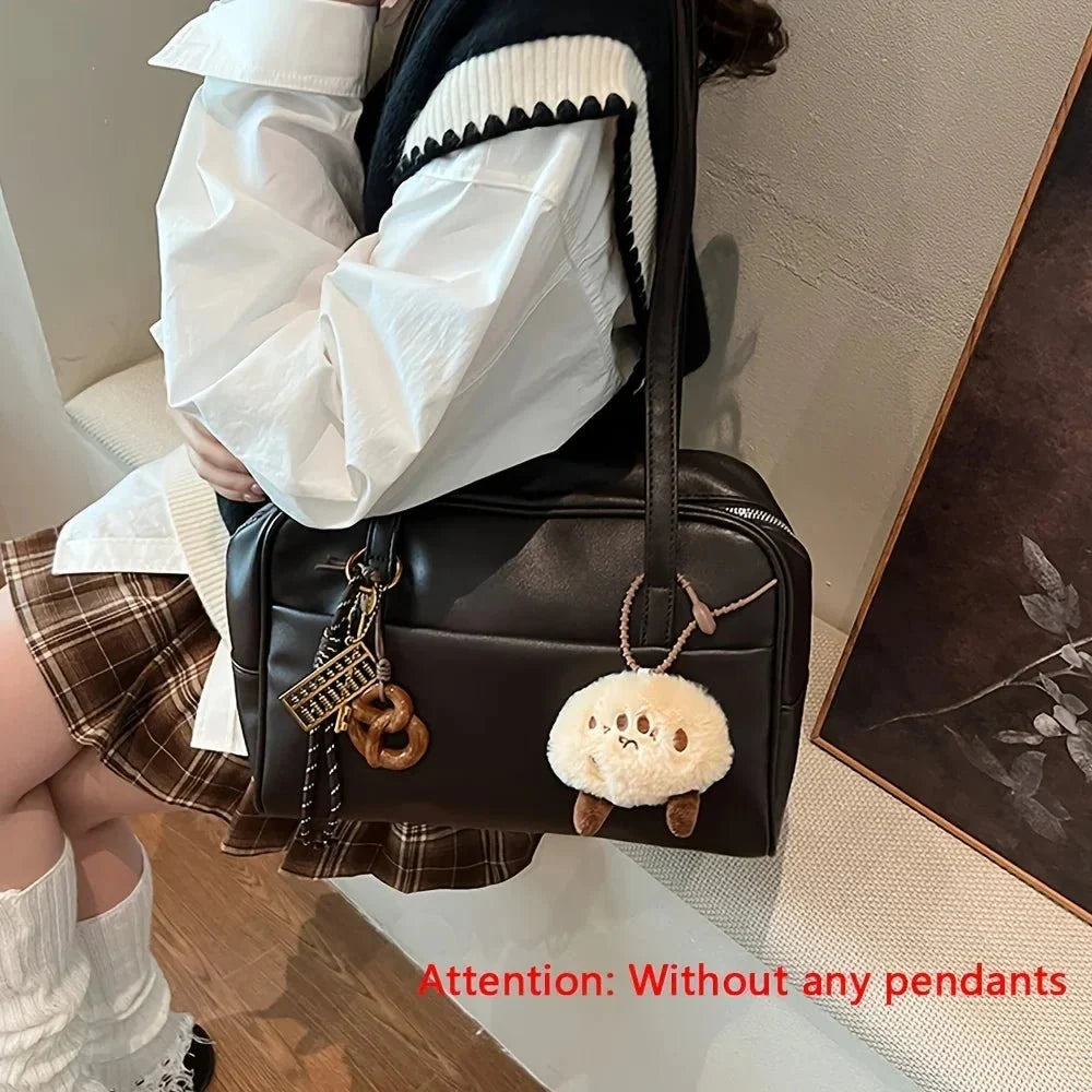 Women's vintage large capacity versatile handbag by TrendLux Wear, showing spacious design, sturdy handles, and classic style.