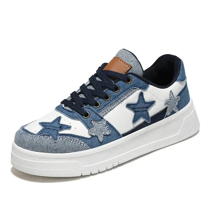 Men's breathable mesh tennis sneakers by TrendLux Wear, lightweight outdoor shoes in wide size for comfort and support.