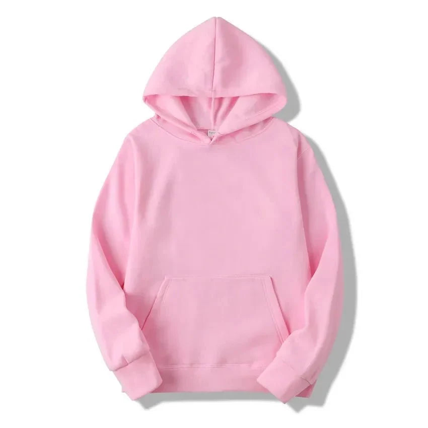 Unisex heavyweight American high street hoodie by TrendLux Wear in plus size fleece pullover, available in sizes S to 3XL.